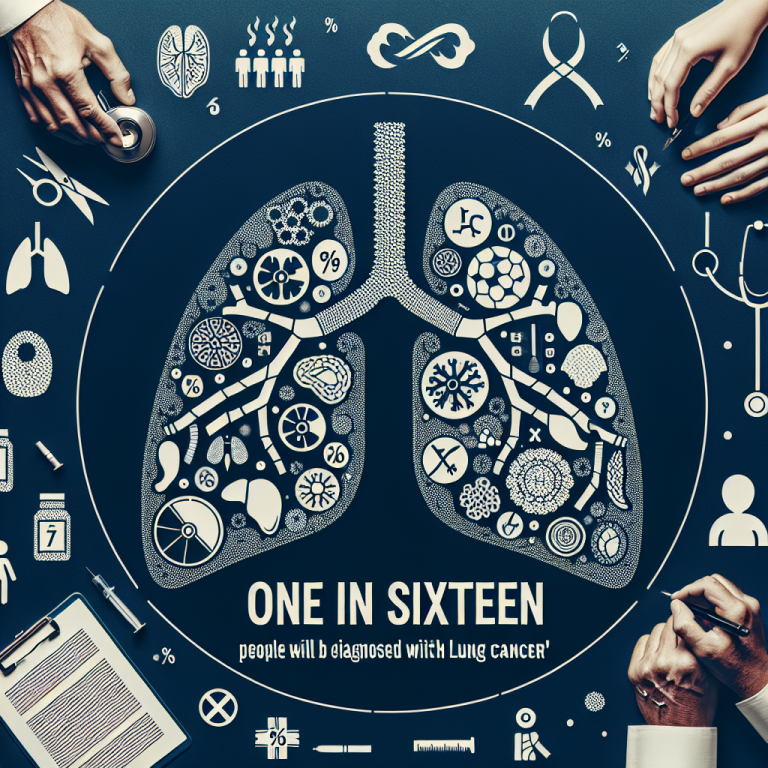 Un din 16 oameni va fi diagnosticat cu cancer pulmonar