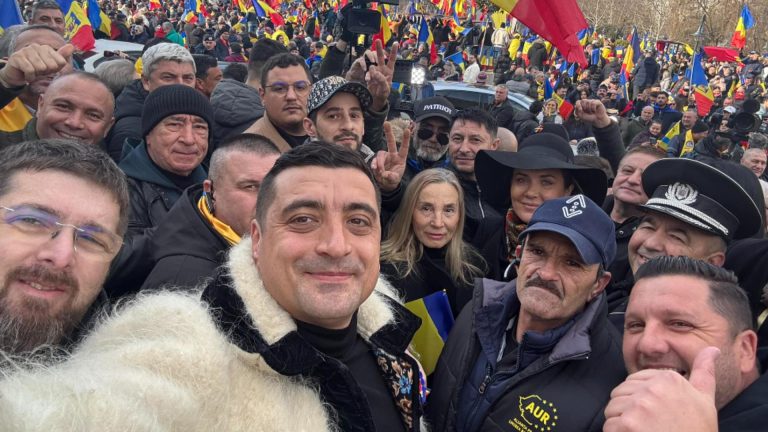 George Simion la Marsul Unirii de la Iasi Am simtit multa durere si multa tradare in fruntea tarii