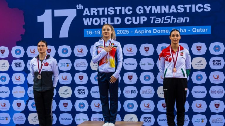 Romania pe podium Sabrina Maneca Voinea castiga aurul la Doha