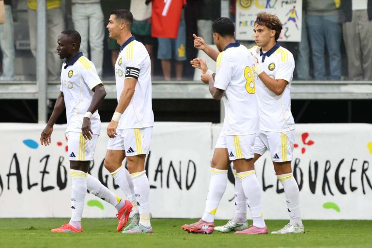 Al Nassr a castigat in fata Toulouse datorita golului lui Ronaldo