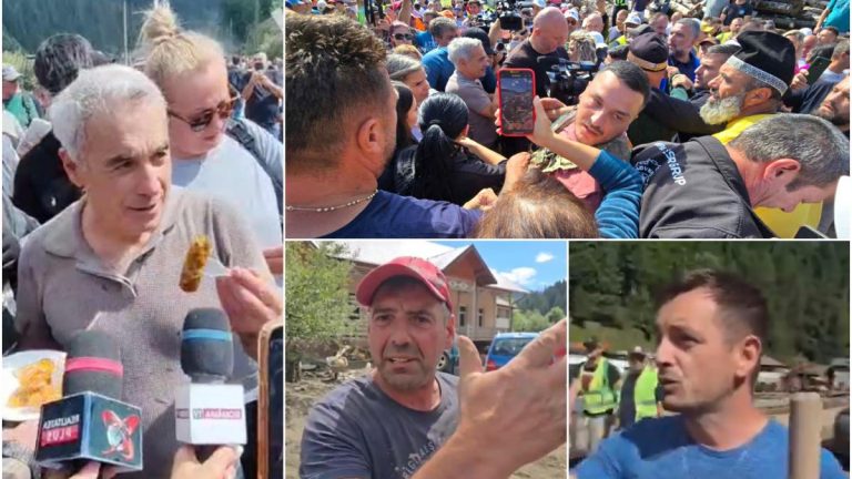 Furie la Brosteni din cauza lui Calin Georgescu