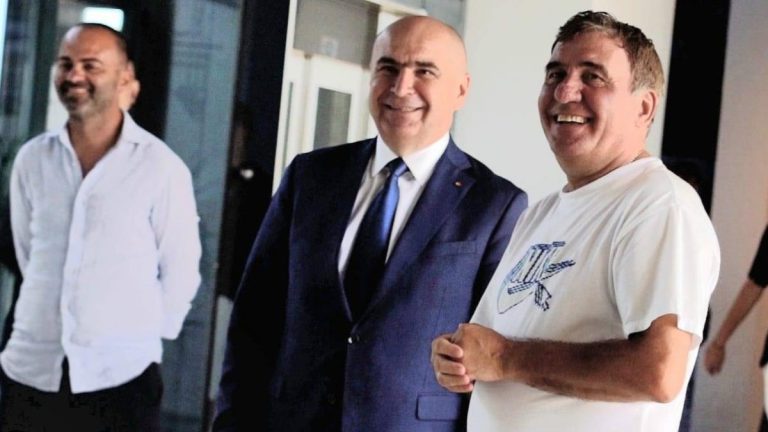 Ilie Bolojan a vizitat o pe Gheorghe Hagi la academie