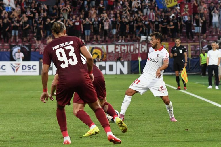 LIVE 2130 Braga CFR Cluj Ardelenii spera la o minune Echipele de start