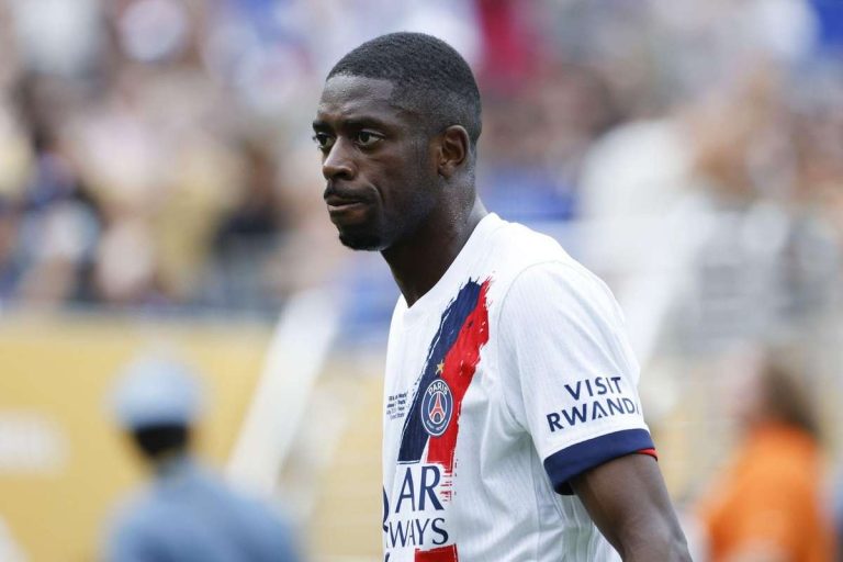 Ousmane Dembele victima a unui sindrom viral absent de la antrenament