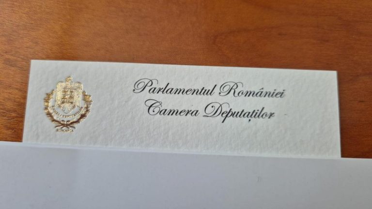 De ce cartea de vizita in Parlament costa de trei ori mai mult