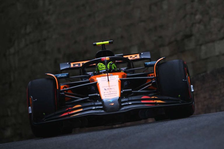 Lando Norris a castigat a treia sesiune de antrenamente la Baku