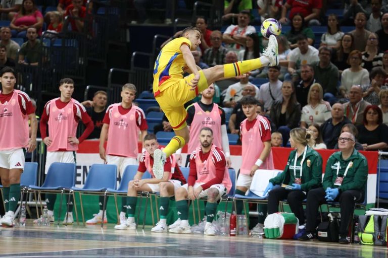 Nationale de futsal a pierdut in fata Ungariei