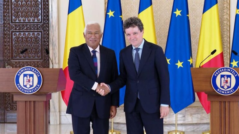 Nicusr Dan si Antonio Costa discuta despre securitate in Marea Neagra