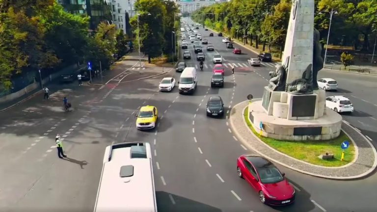 Politia Romana a implementat fluidizarea traficului in Bucuresti